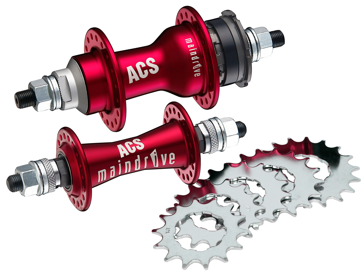 【音最高‼️】MUTANTBIKES MK3前後ハブセット Rドライブ　BMX MAINDRIVE Single Speed Cassette Hub Set – ACS BMX